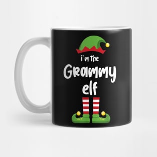 I'm The Grammy Elf Family Matching Christmas Pajama Gifts Mug